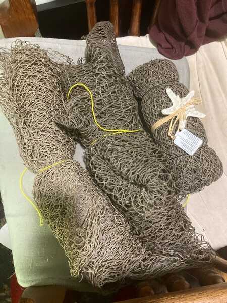 decorative fish nets for sale Fishing Net 5x10 ft,YuanDe 2 Pack Large Black Picture Net Find Decorative Fishing Net at Michaels Authentic Decorative Fishing Net 5'