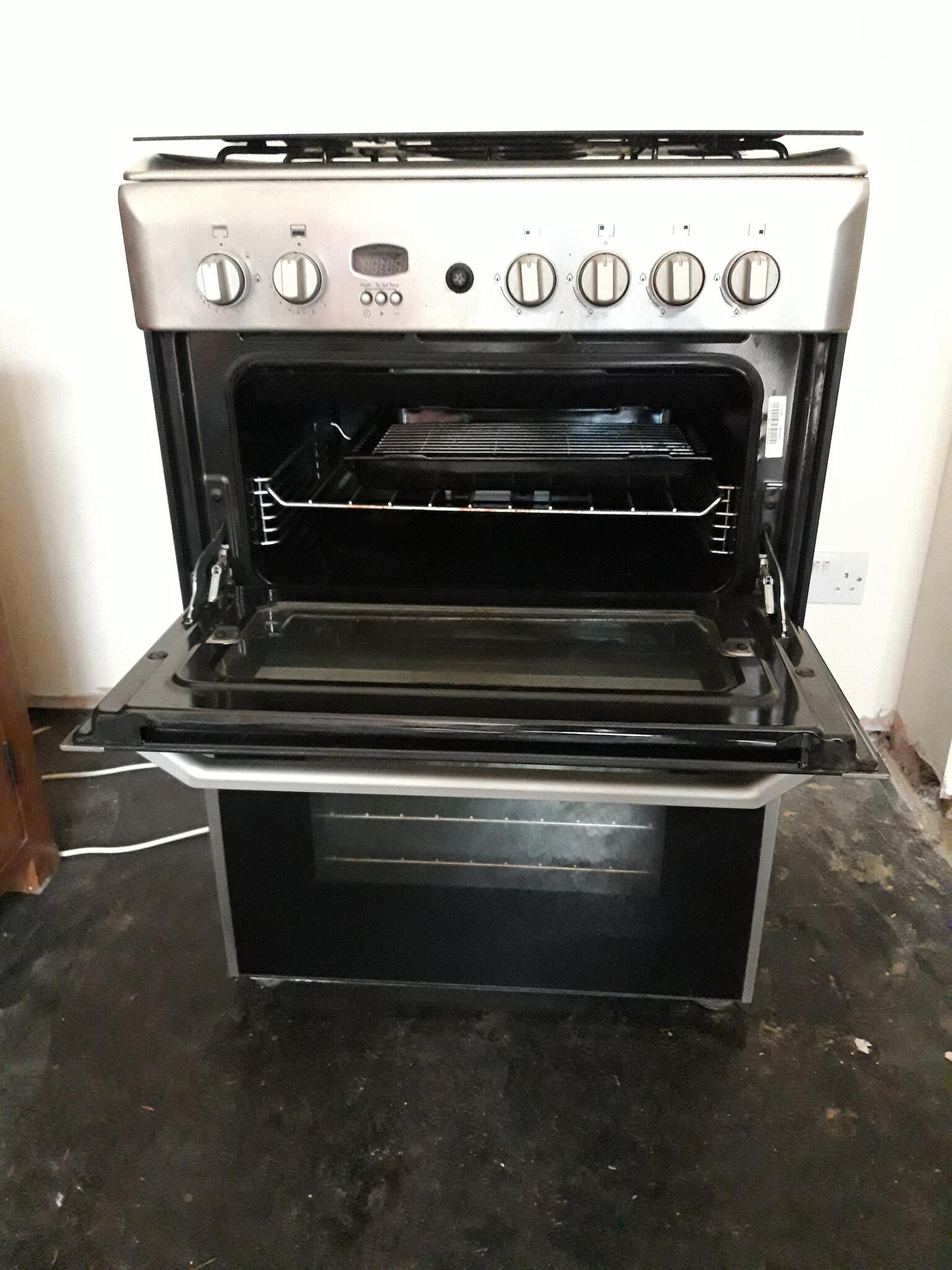 indesit id60g2x gas cooker