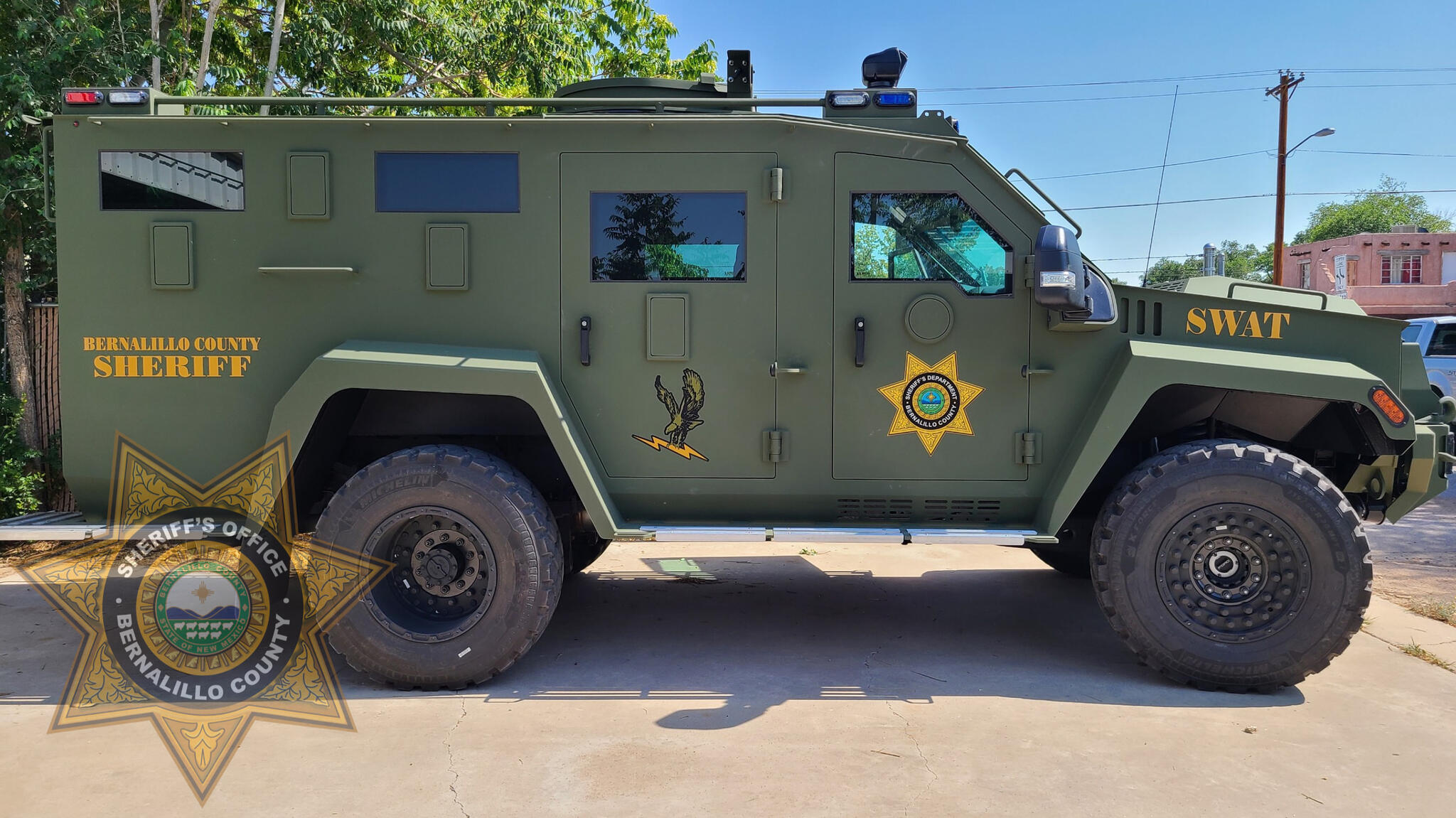 Press Release Bcso Acquires New Swat Armored Rescue Response Vehicle Bernalillo County