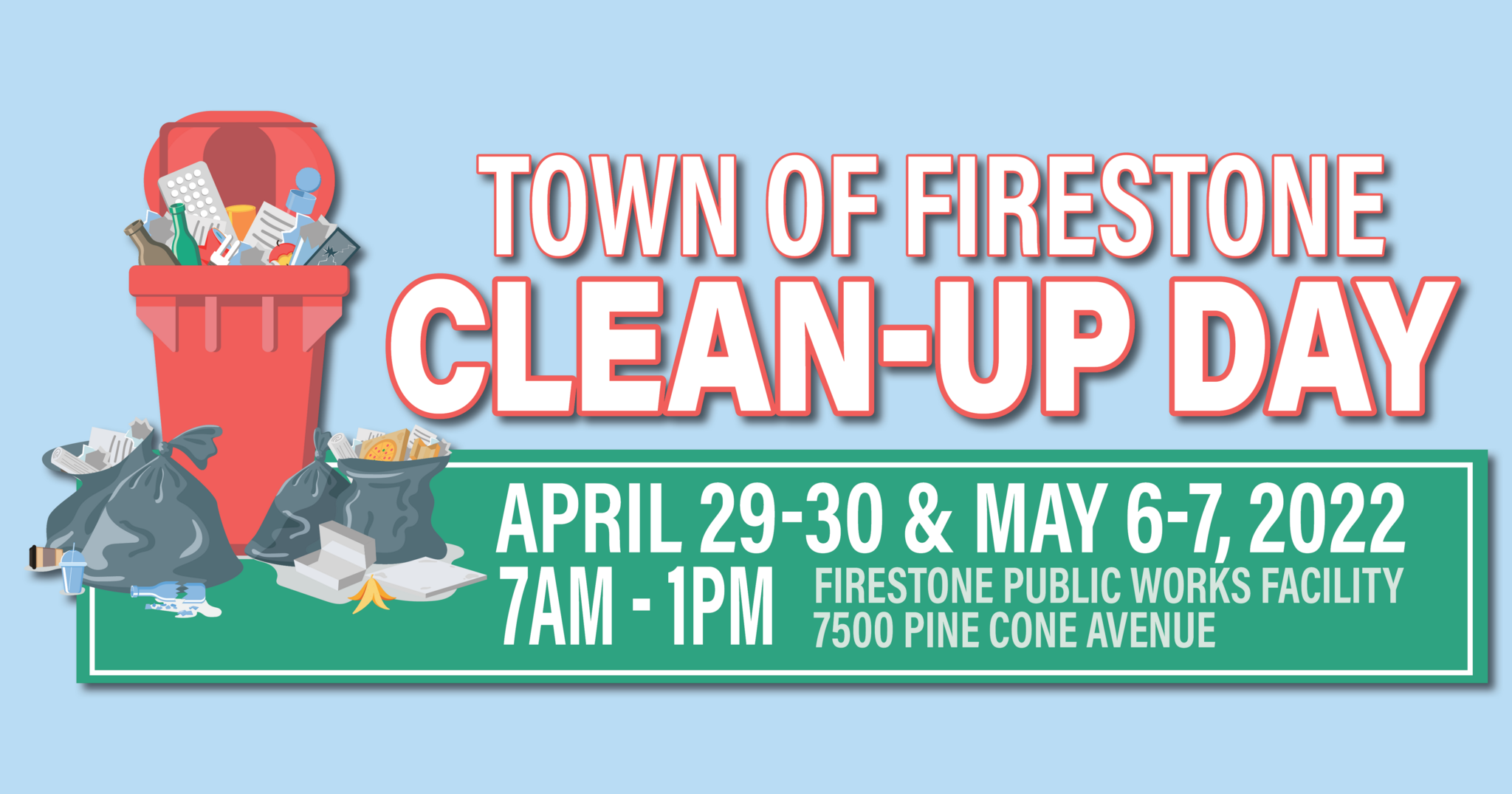 2022 CleanUp Day (Town of Firestone) — Nextdoor — Nextdoor