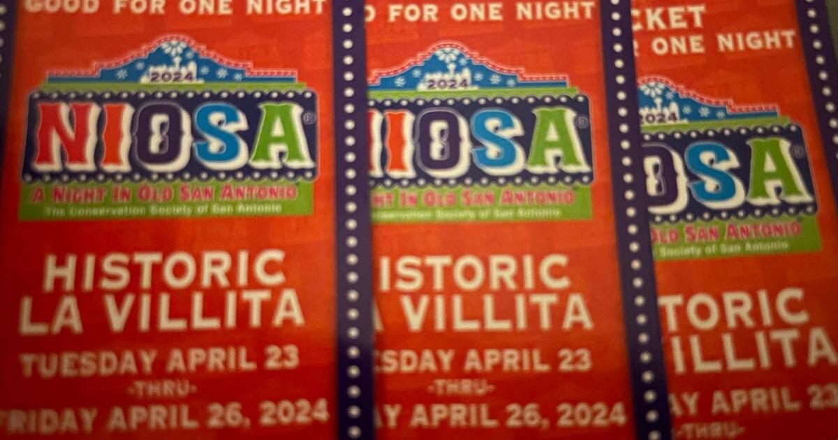 Niosa tickets in San Antonio, TX | For Sale & Free — Nextdoor