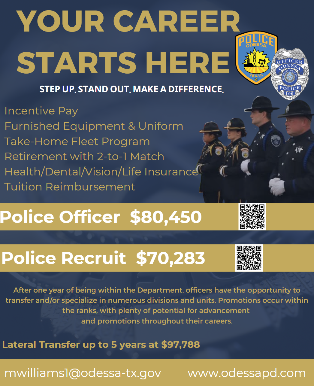 OPD is Hiring! (Odessa Police Department) — Nextdoor — Nextdoor