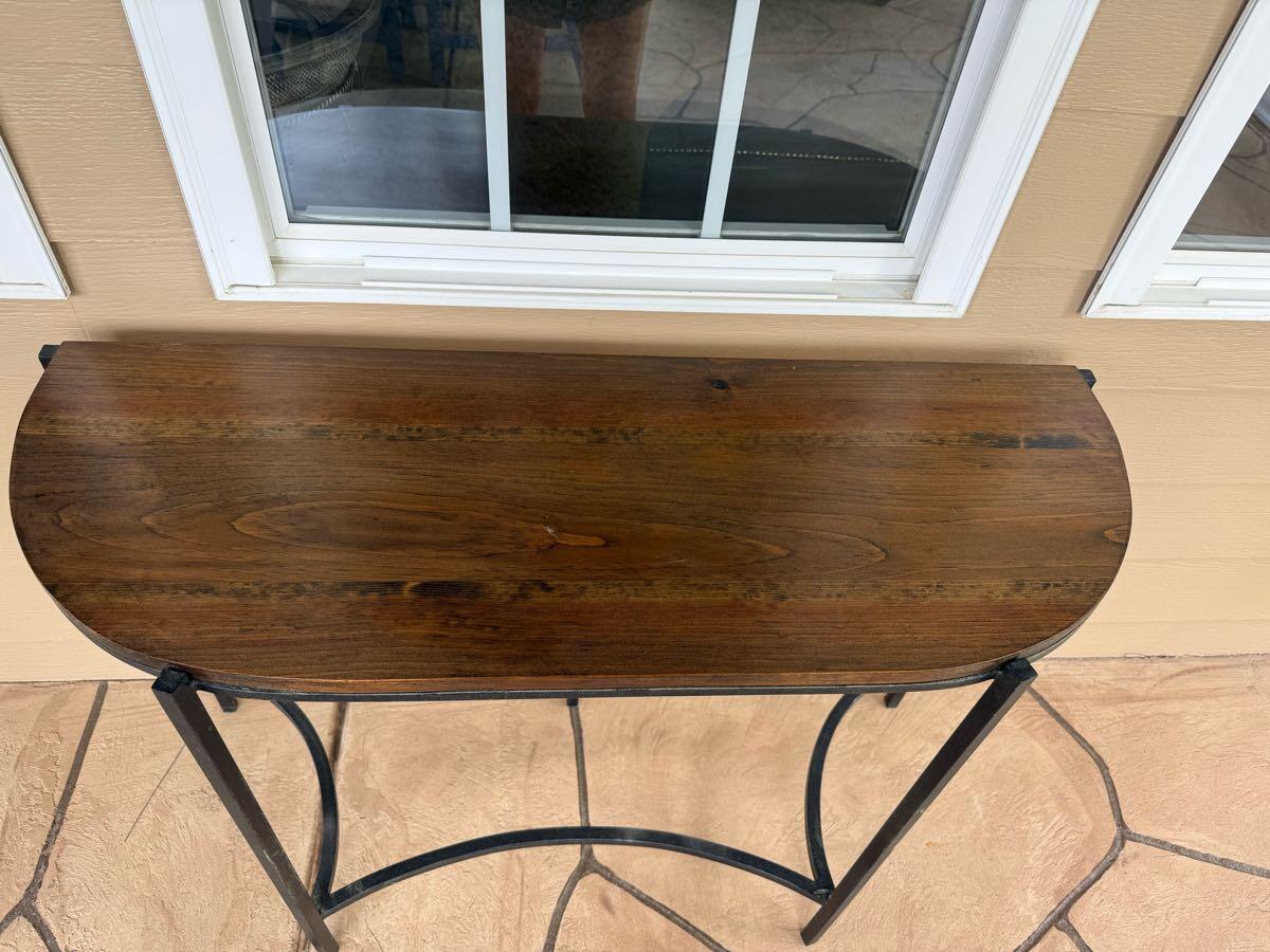 Wooden Console Table