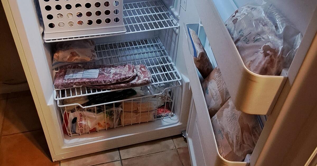 GE Upright Frost Free Freezer 17.3cu ft for 750 in Royal Oaks, CA