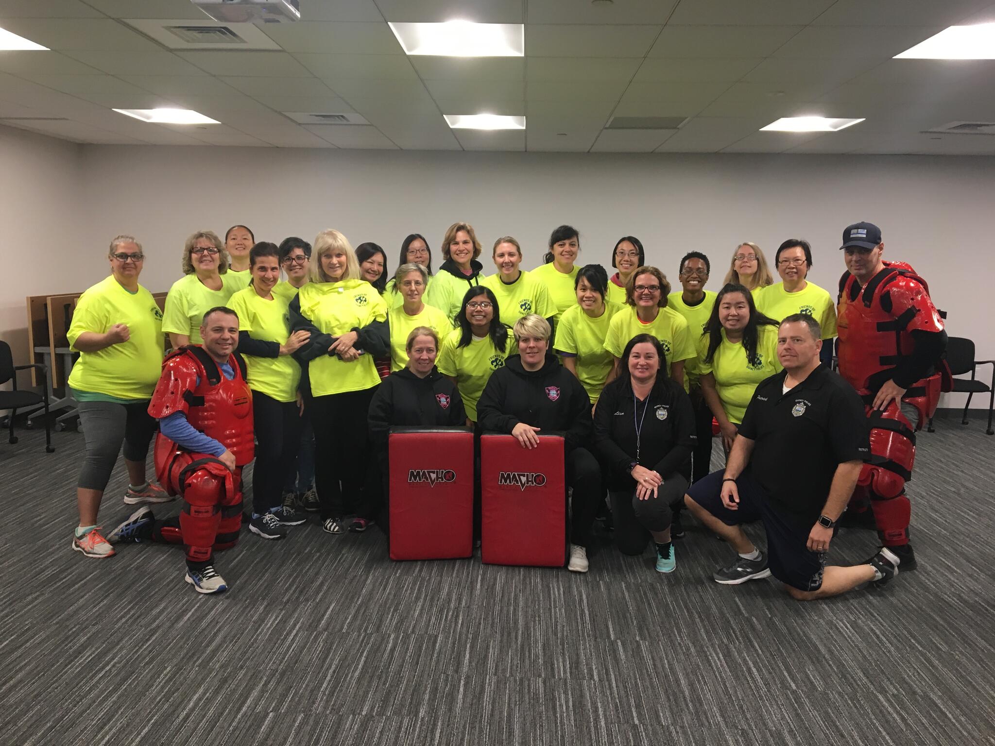 CONGRATULATIONS TO ANOTHER SELF DEFENSE CLASS (Quincy Police Department