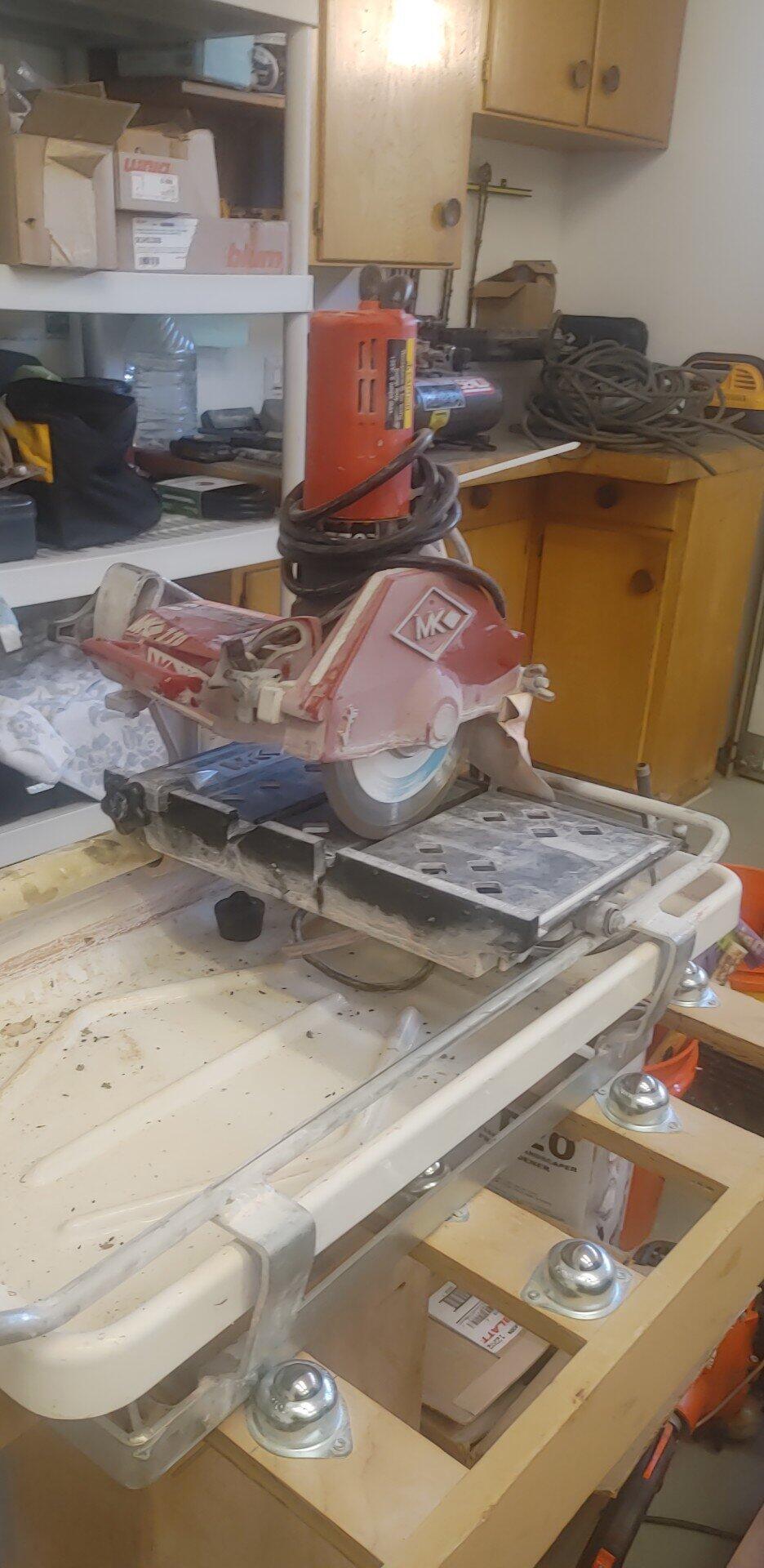 MK 770 Tile Saw in Placerville, CA For Sale & Free — Nextdoor