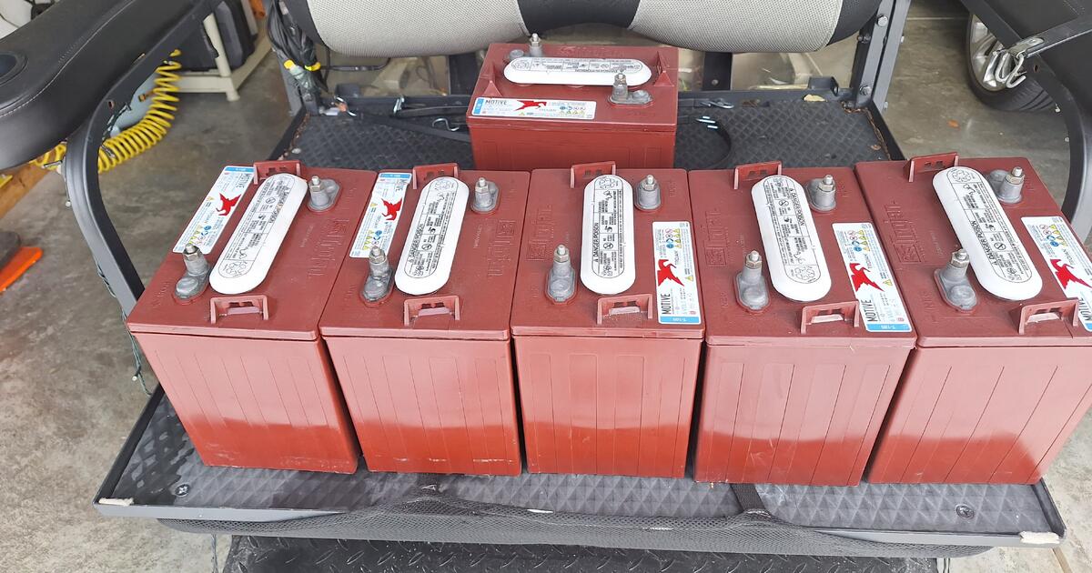 6-6v-trojan-golf-cart-batteres-for-850-in-bluffton-sc-for-sale