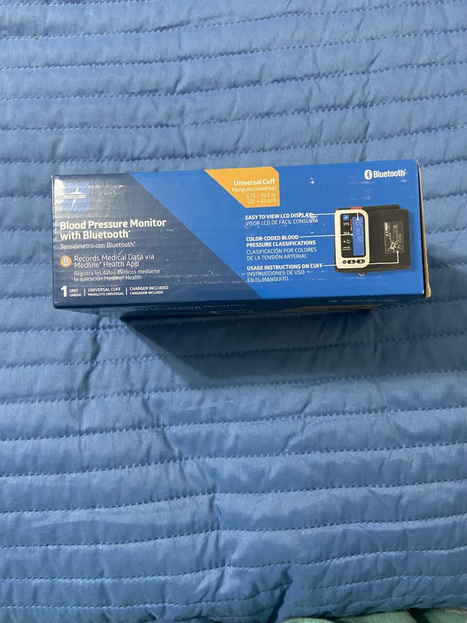 Medline Blood Pressure Monitor with Bluetooth