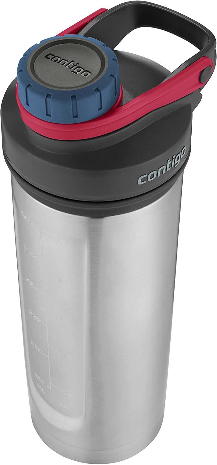 contigo shake and go stainless steel