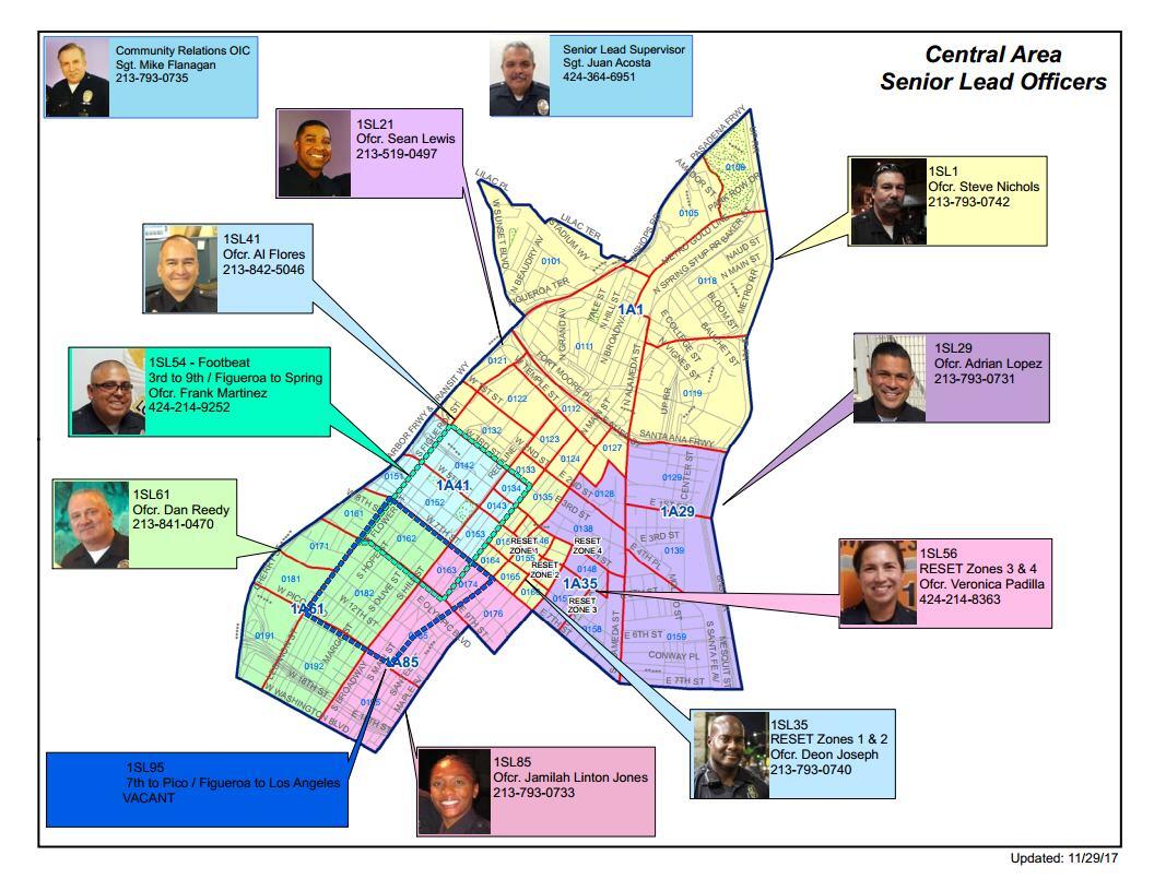 LAPD Precinct Map