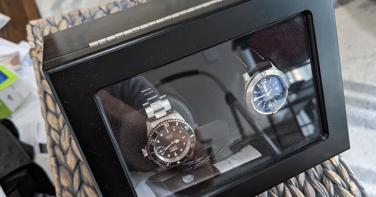 Brookstone Watch ⌚ Winder Box 2watch for 29 in San Rafael, CA For