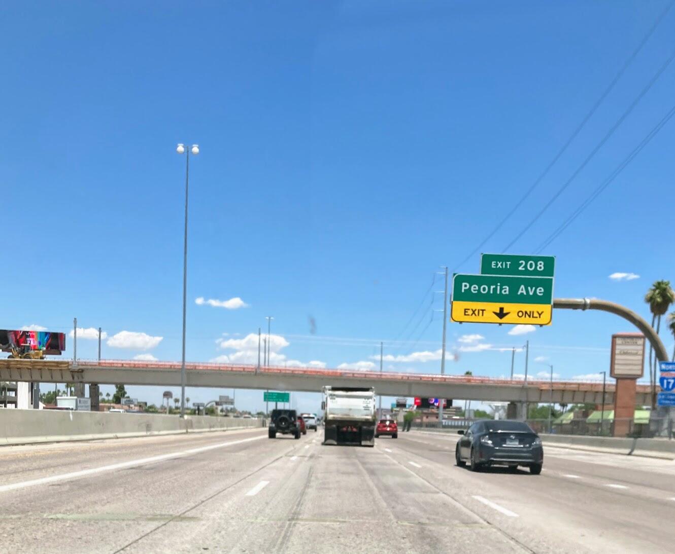 NB I-17 Closure Planned This Weekend (June 16-19) Between Thunderbird ...