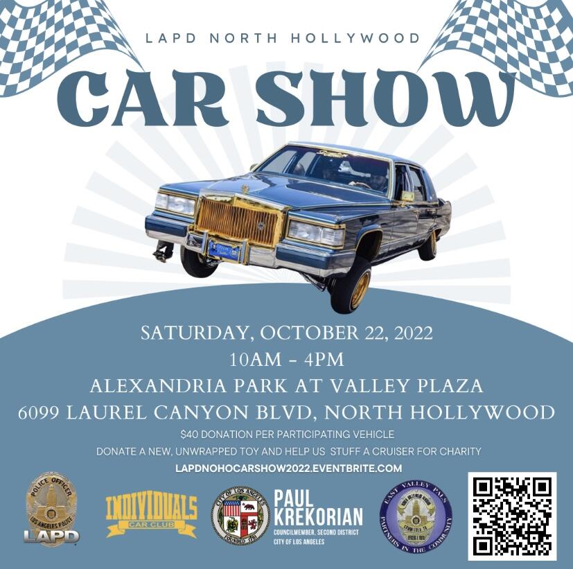 LAPD North Hollywood Car Show (Los Angeles Police Department