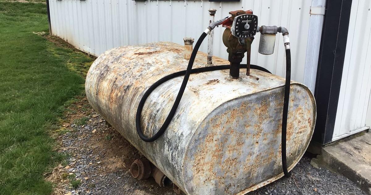 Used farm fuel tank empty anyone want it? for Free in Middletown, MD