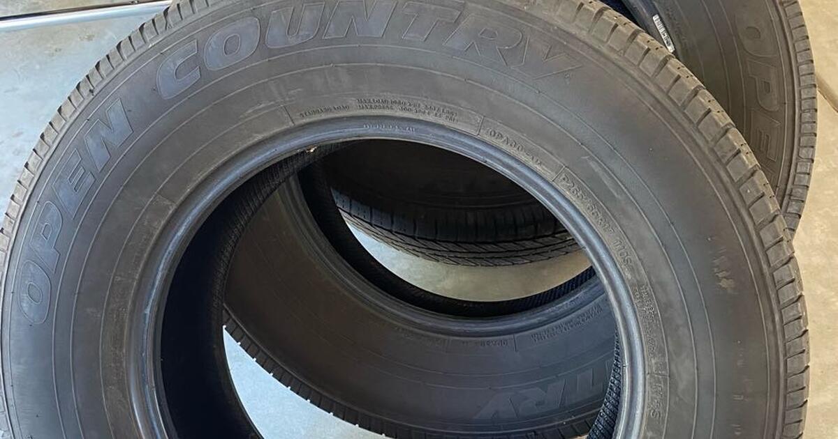 Tires P265/65R17. 11OS M+S for Free in Loveland, CO | For Sale & Free ...