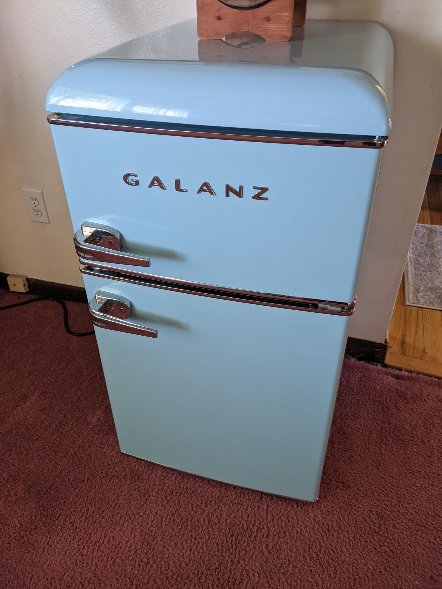 mini fridge and freezer target