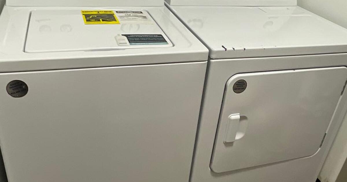 Washer and dryer set for 600 in Indianapolis, IN Finds — Nextdoor