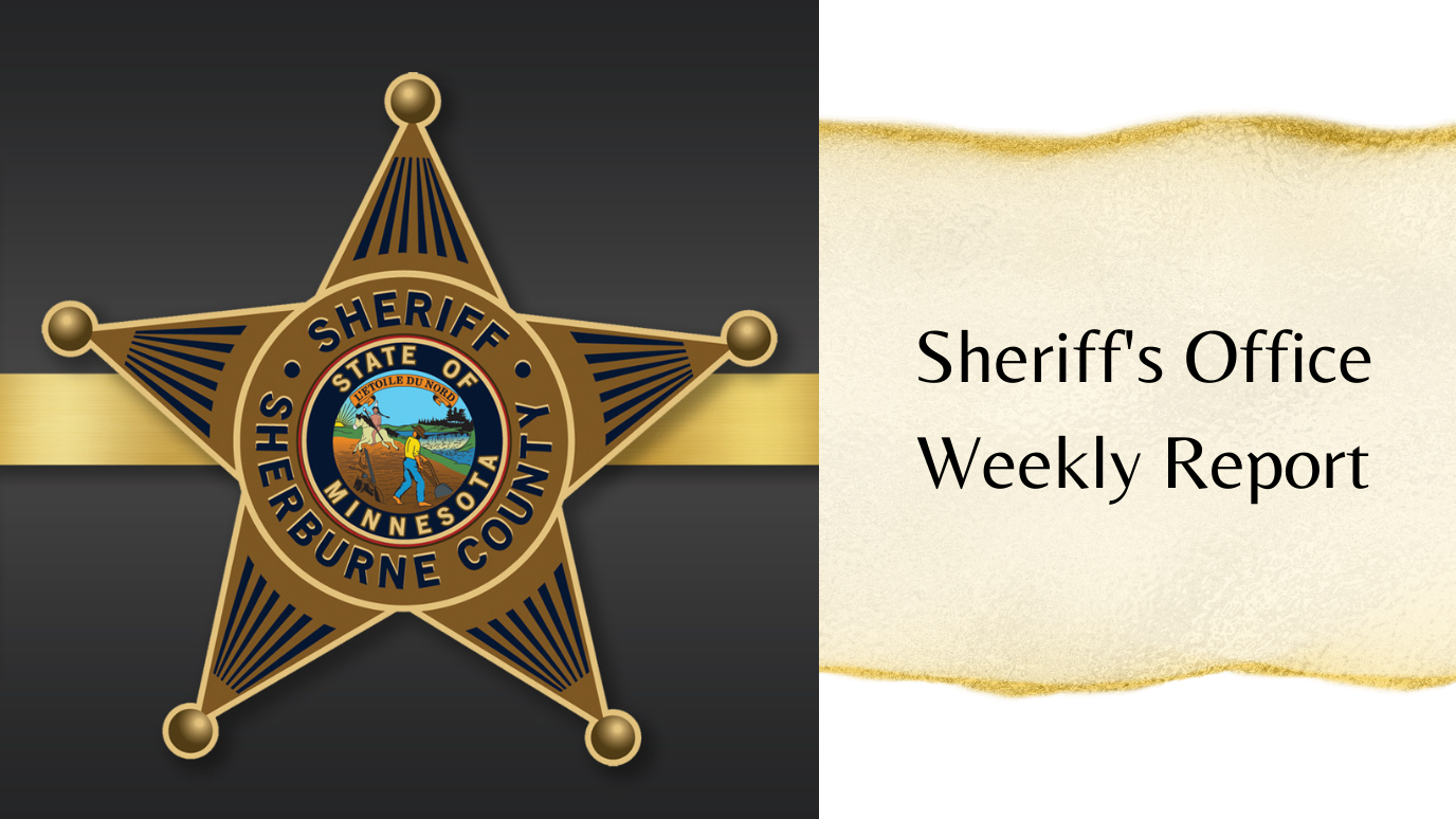 Sherburne County Sheriff Weekly Newsletter May 2, 2022 (Sherburne