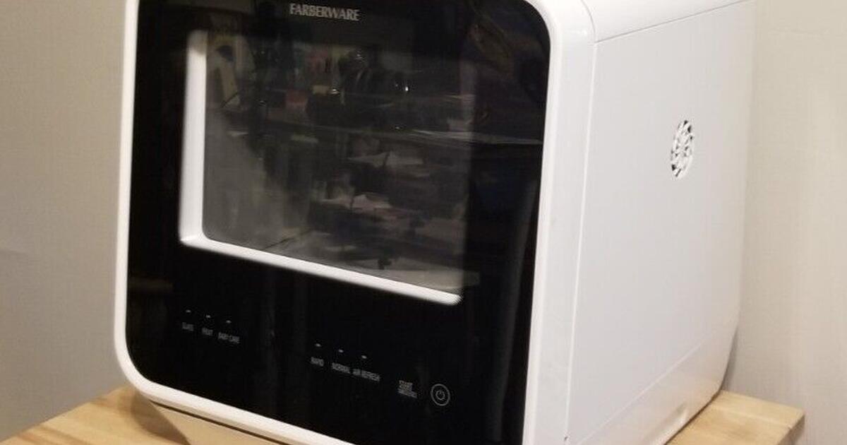 Farberware RV Complete Portable Countertop Dishwasher with 5Liter for RV travel trailer