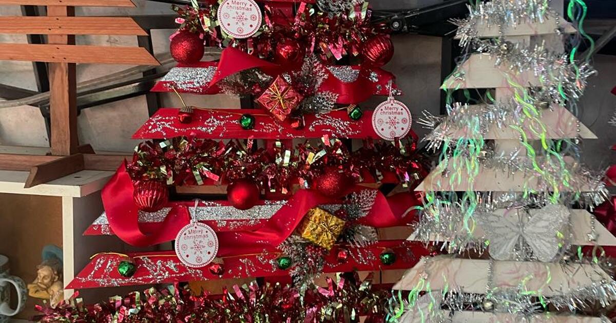 Grandpas Wooden Christmas trees for 20 in Rancho Cordova, CA For