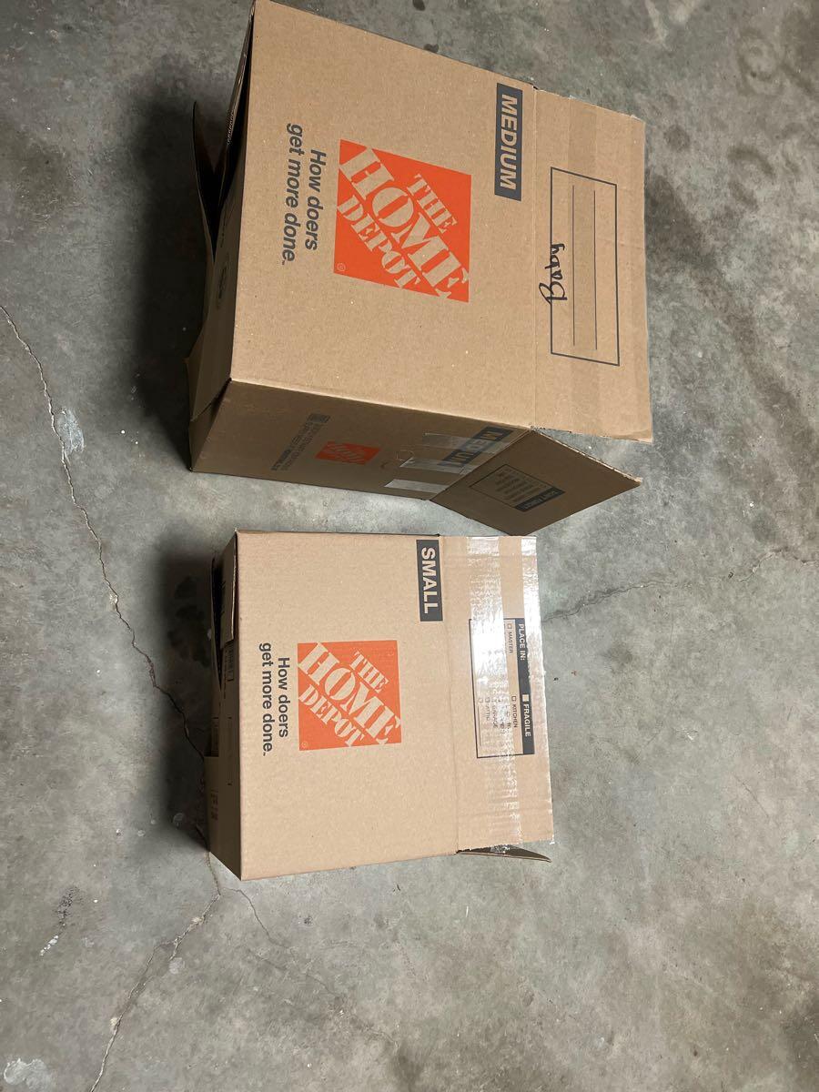 Home Depot Moving Boxes