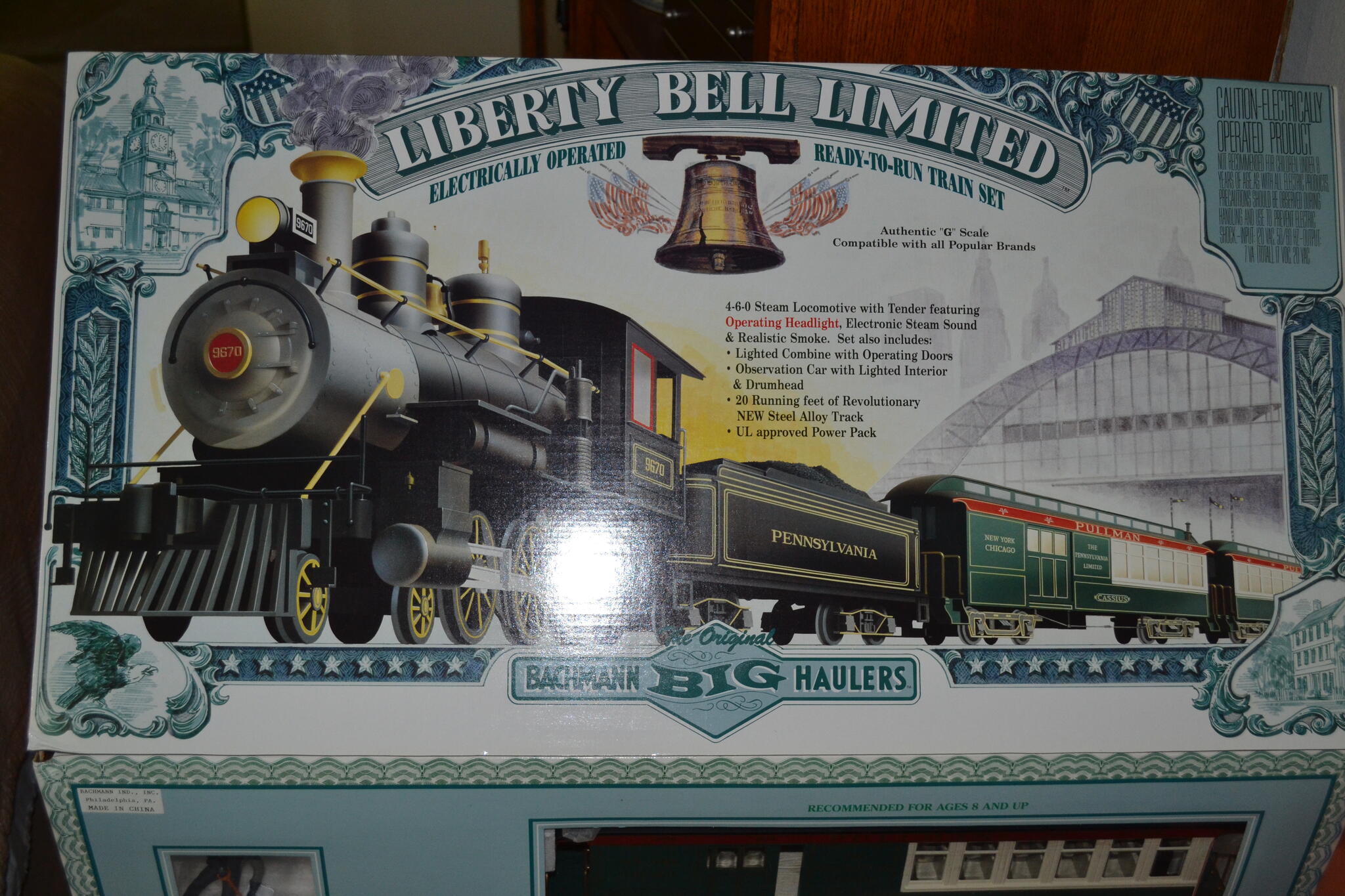 Liberty bell limited train set online