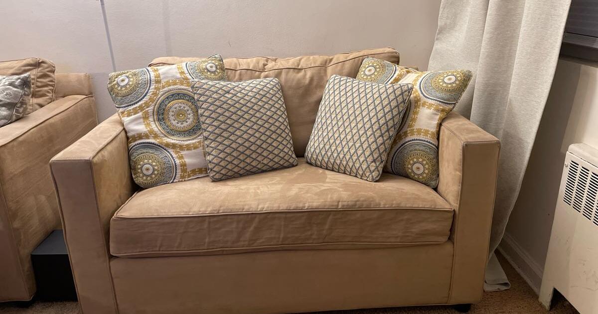 Crate And Barrel Furniture Sleeper (Twin) Sofa MUST GO for 105 in