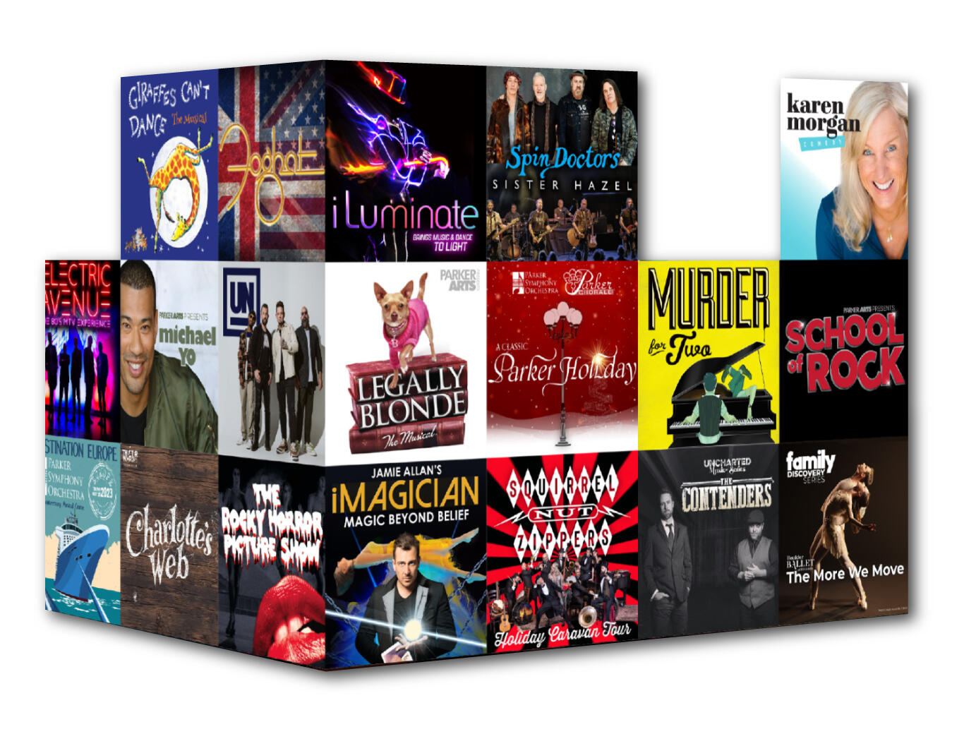 Tickets for Parker Arts' 20232024 season are on sale now at ParkerArts