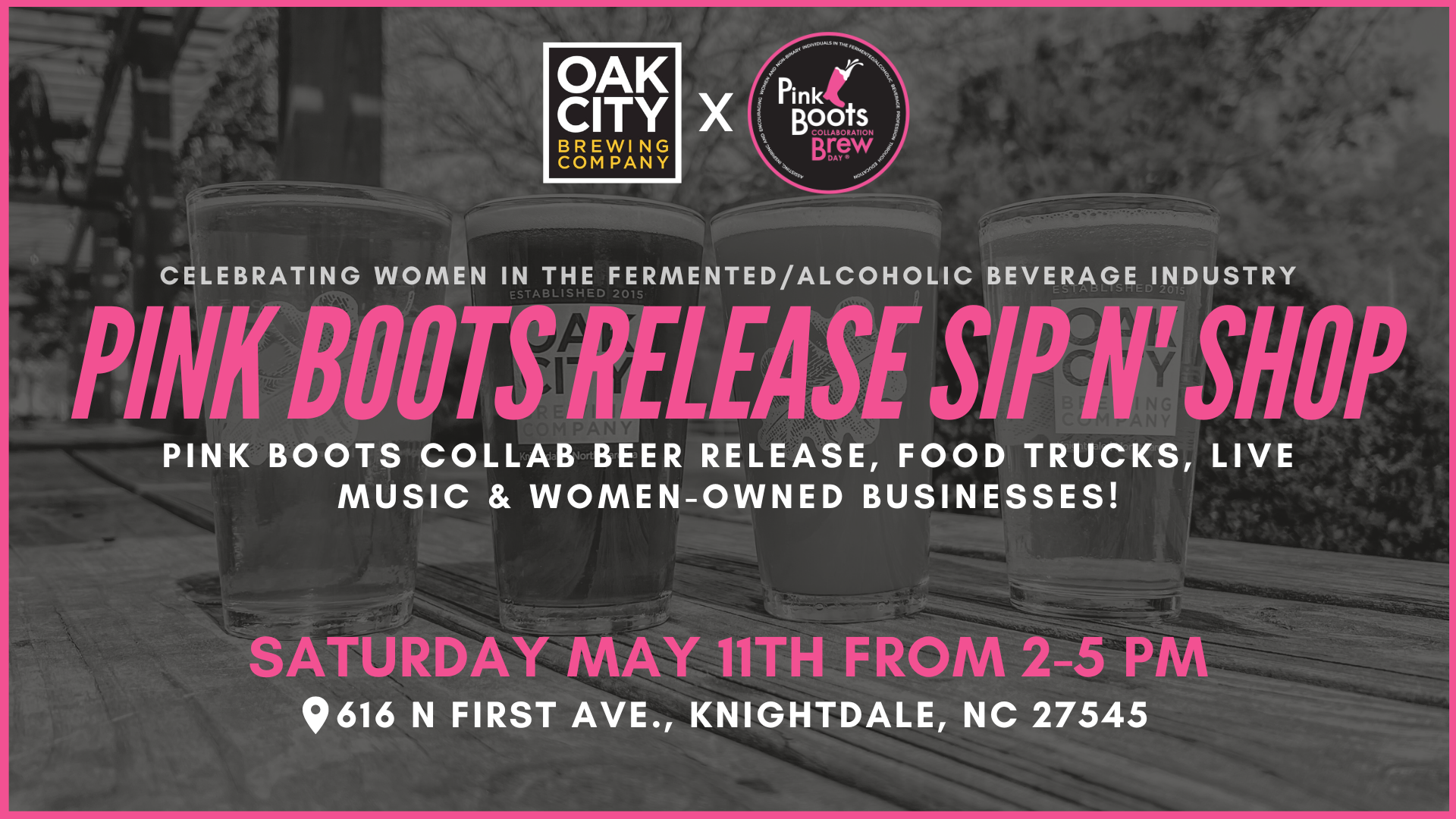 Pink Boots Release Sip n'...