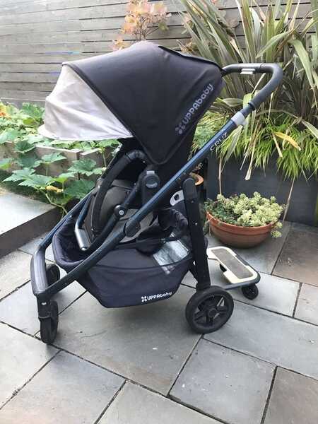 Kickboard top for stroller