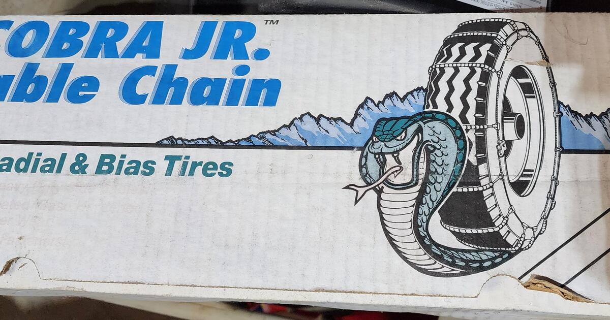 Cobra light duty truck tire chains. for 20 in Sacramento, CA Finds