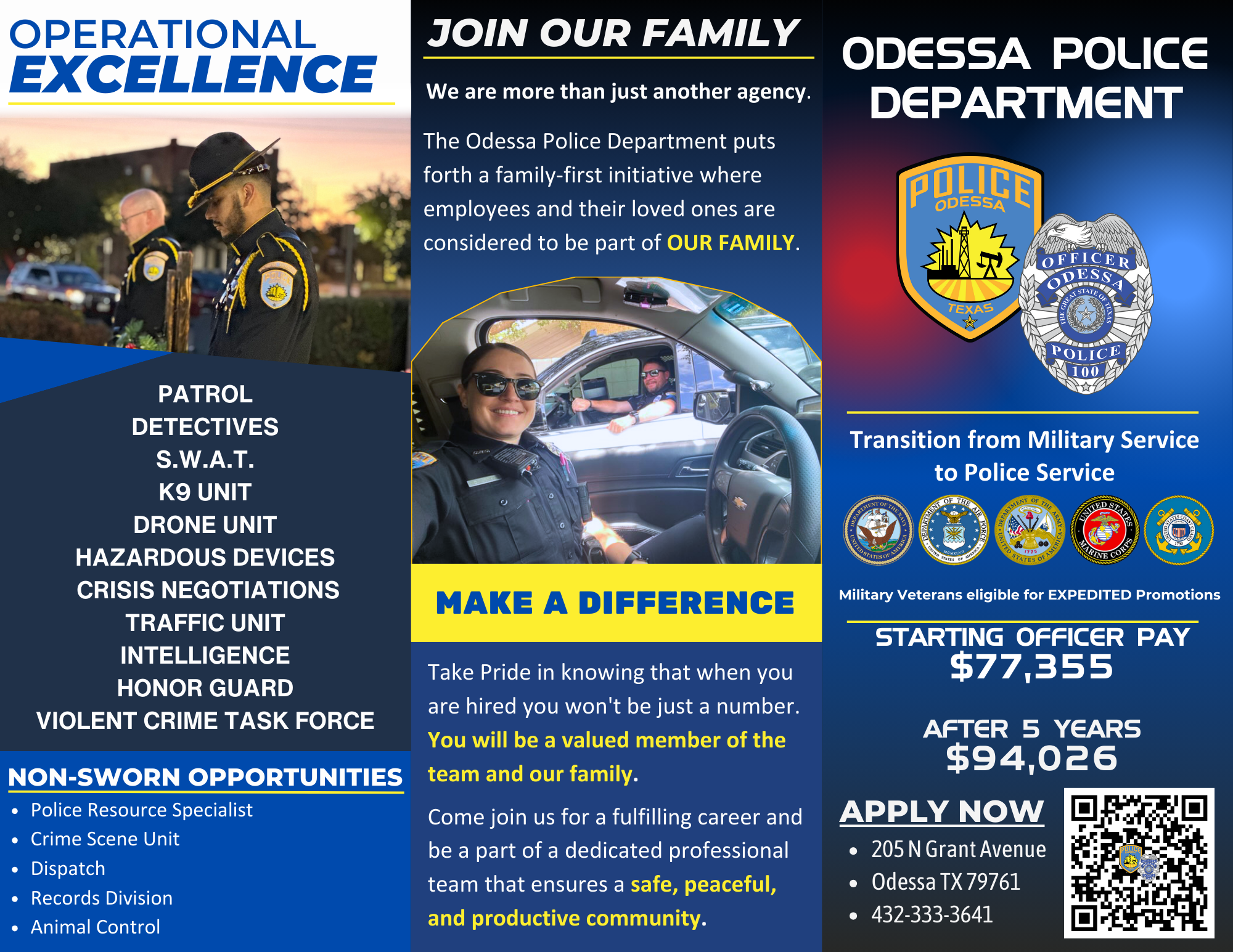 OPD is Hiring! (Odessa Police Department) — Nextdoor — Nextdoor