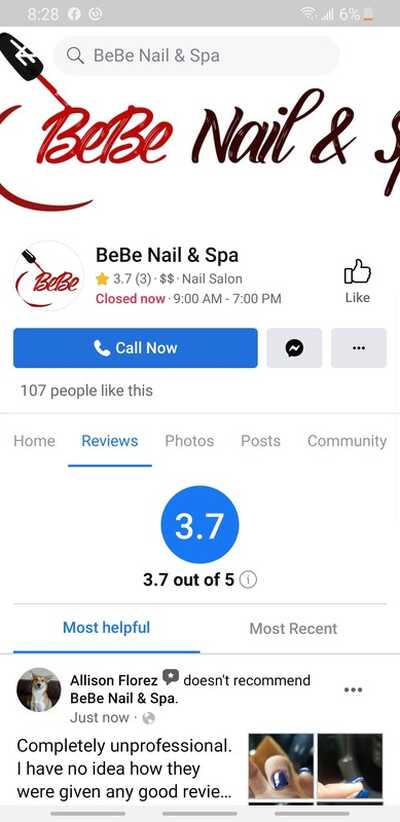 Bebe online nail salon