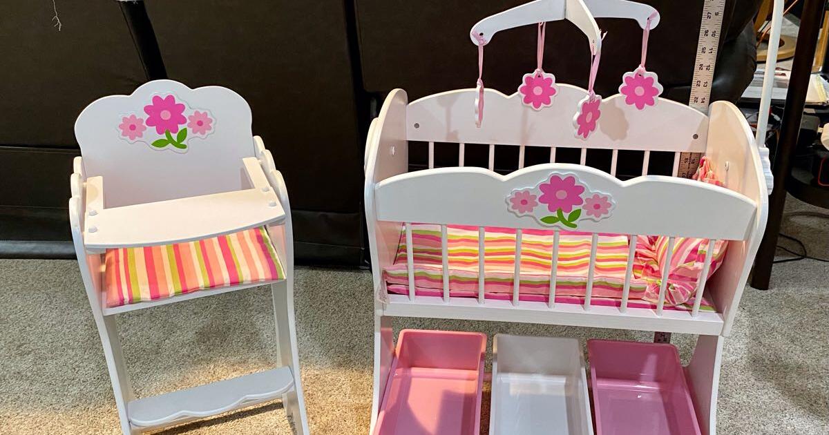 KidKraft Doll Cradle High Chair For 45 In Silver Spring MD Finds   224dd331739c948b46757d7132d02629 .crop1200x630 