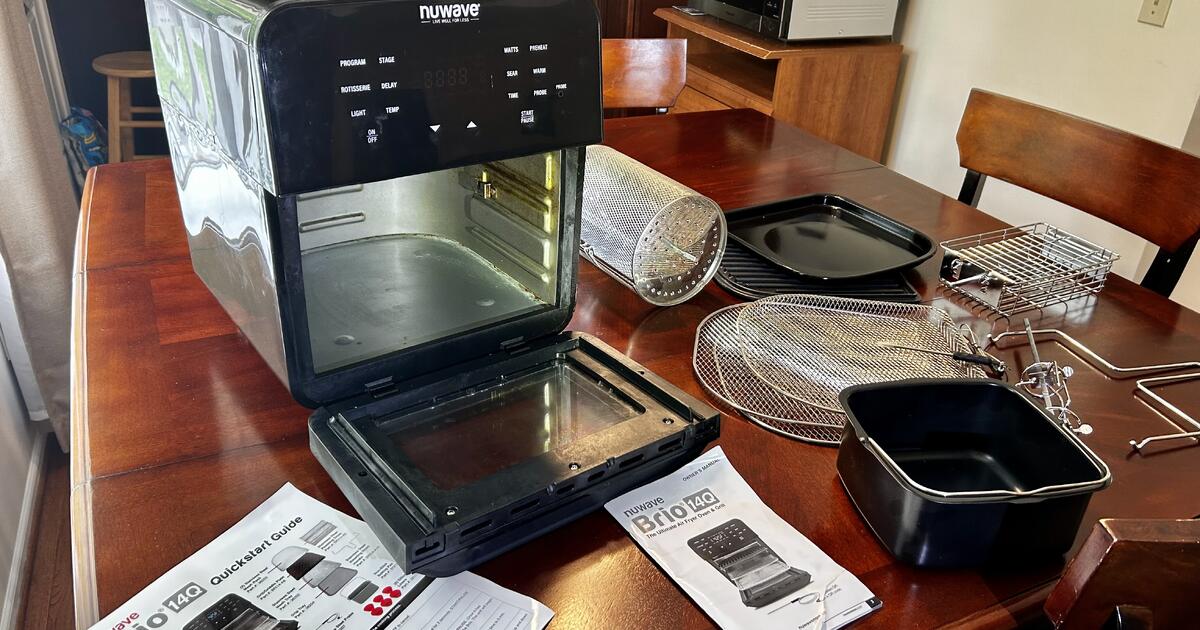 Nuwave Brio 14Q Air Fryer for 55 in Lilburn, GA For Sale & Free