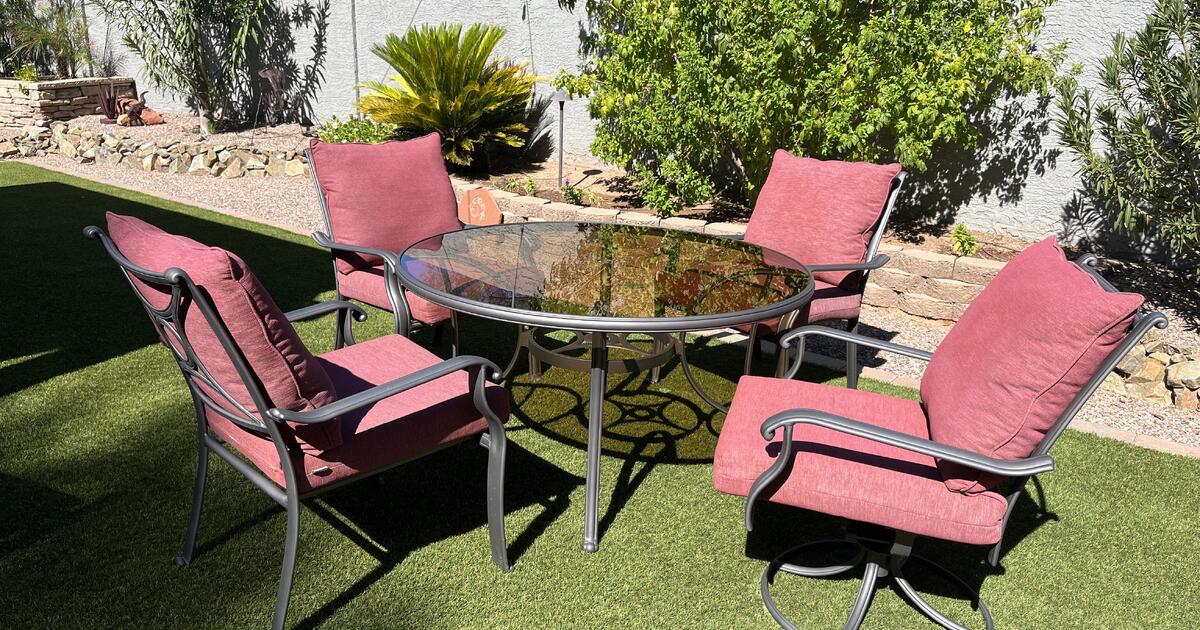 Outdoor Patio Dining Table Set for 240 in Scottsdale, AZ For Sale & Free — Nextdoor
