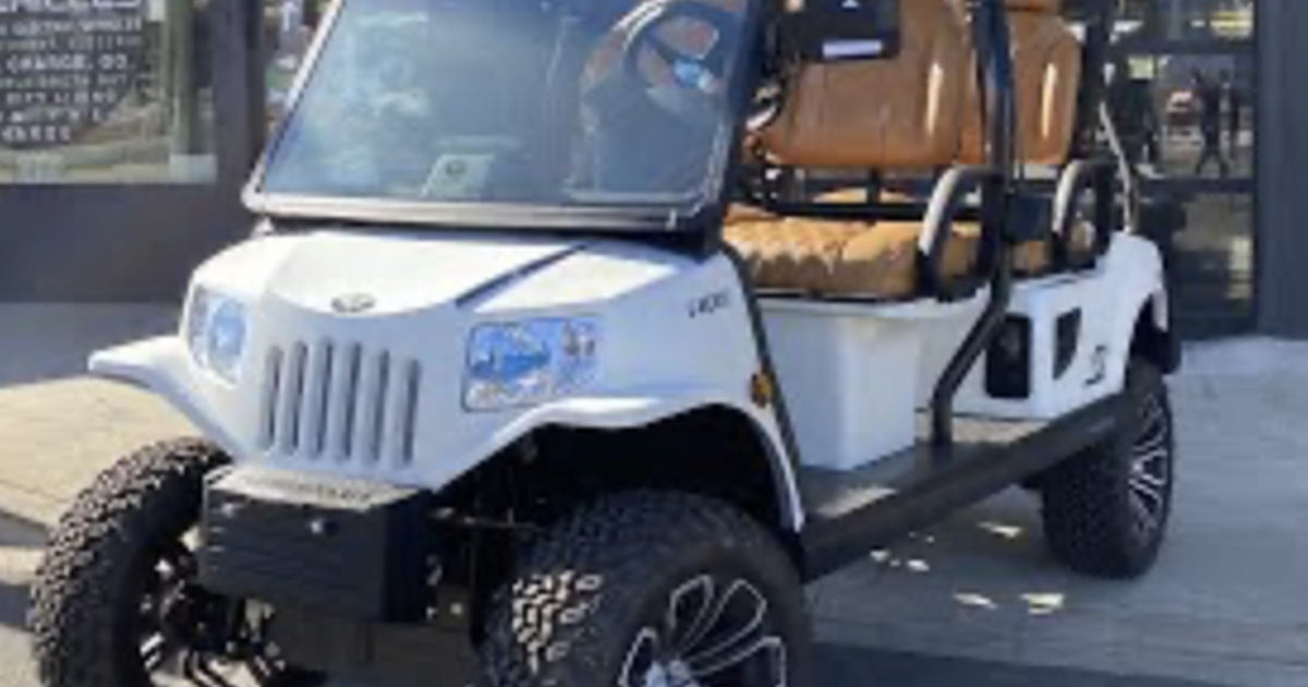 Last chance!!! 2020 White 6 seater TOMBERLIN Golf Cart for SALE for