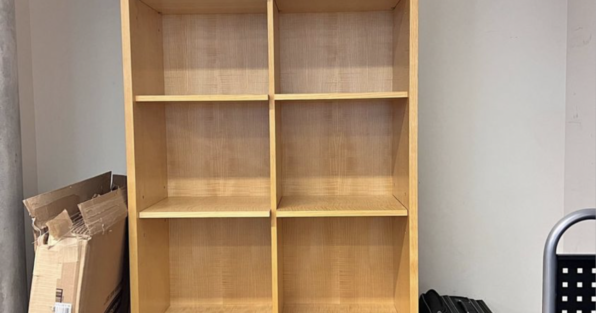 FREE MCM Solid Wood Bookshelf in Perfect Condition for Free in San