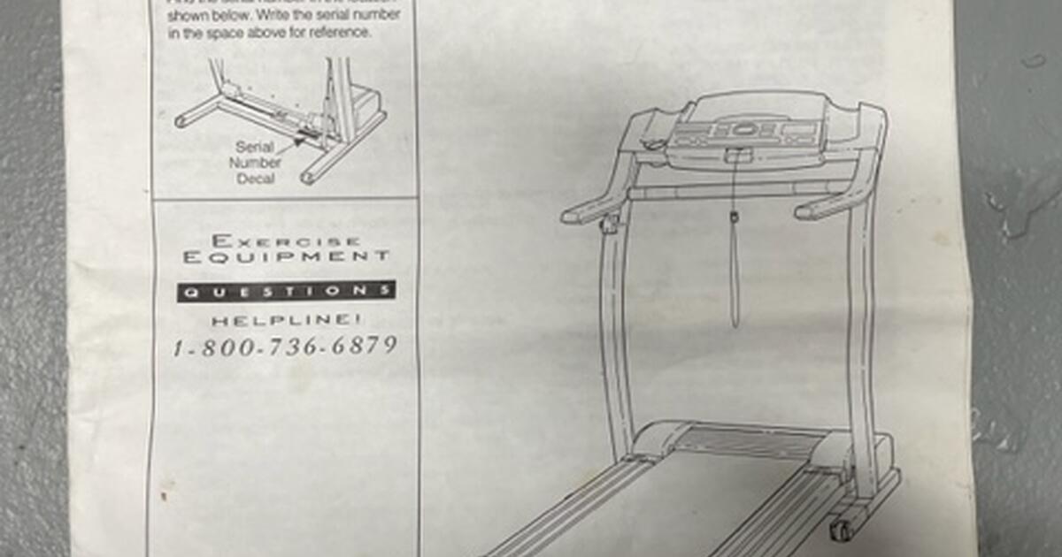 Pro Form Treadmill for Free in St. Louis, MO Finds — Nextdoor