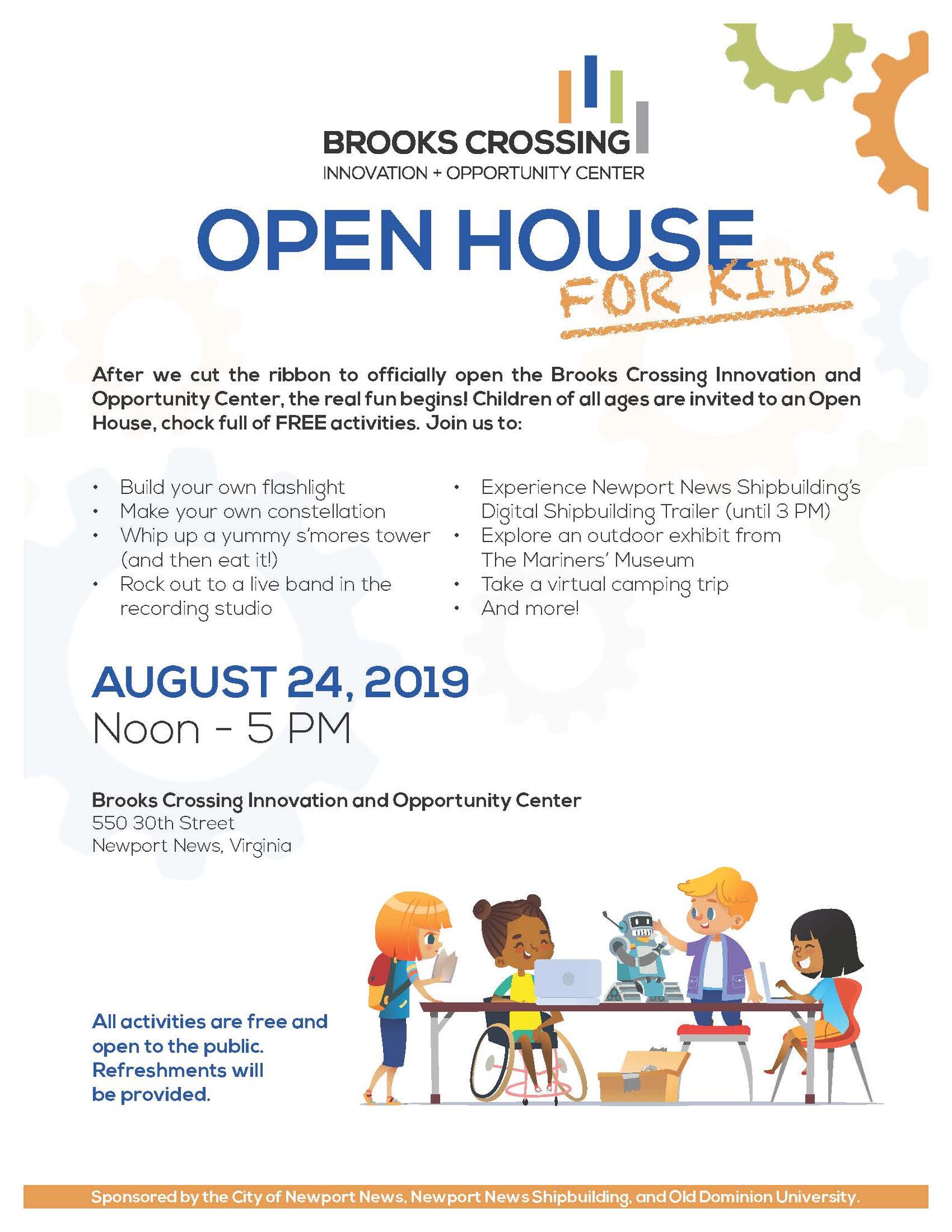 Brooks Crossing Innovation and Opportunity Center Grand Opening this