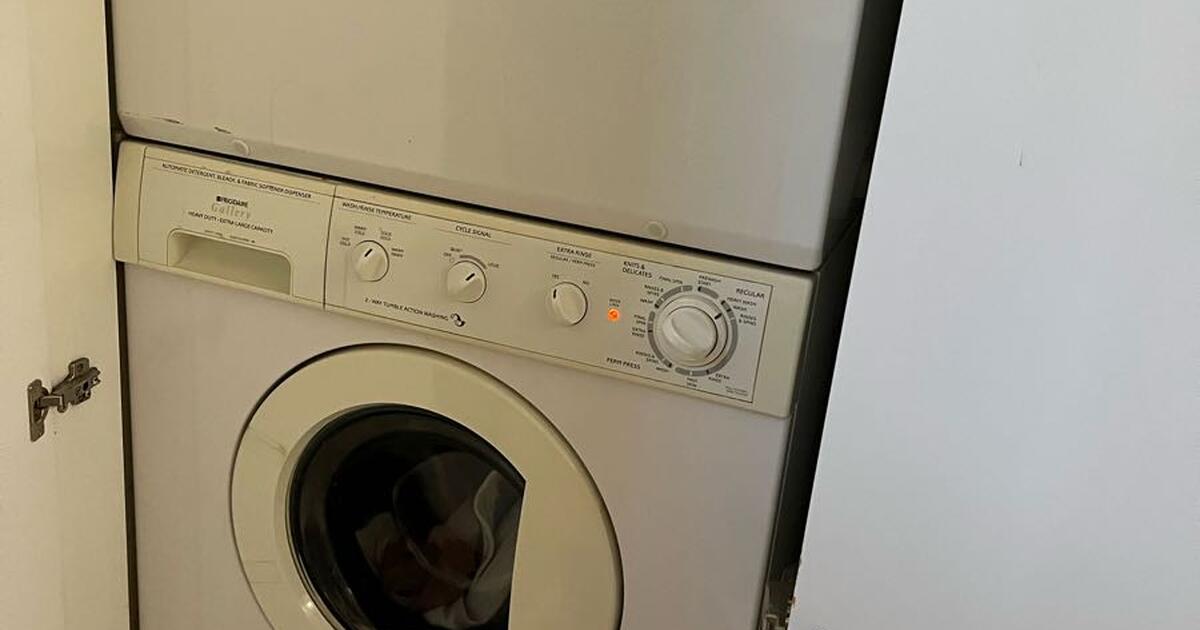 Stackable Dryer won’t turn on!! Need it gone. Washer 75 works very well