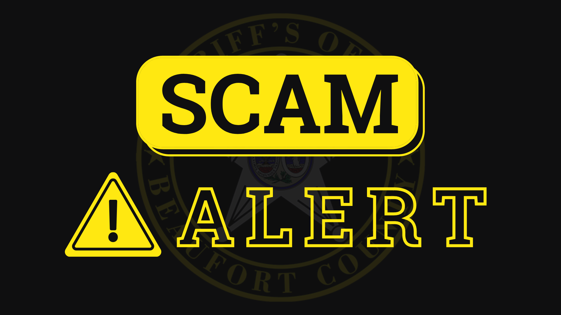 SCAM ALERT: New law enforcement impersonation scam reported (Beaufort