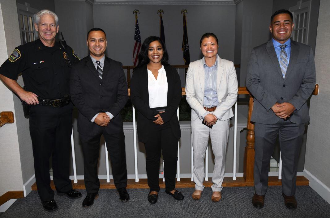 Carmel Police Department Four New Officers (Carmel Police