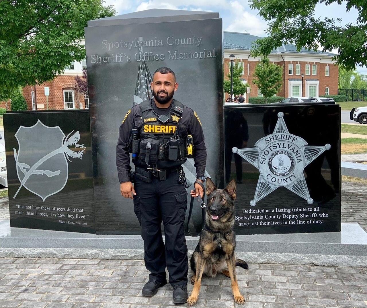 Congratulations to our K9 Units (Spotsylvania Sheriff's Office