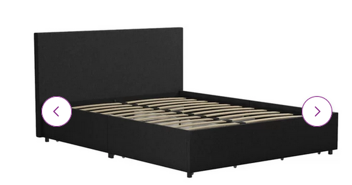 Novogratz Kelly Upholstered Storage Bed (Queen) for 600 in Manchaca