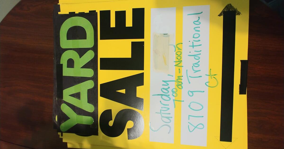 Yard Sale in Henrico, VA For Sale & Free — Nextdoor