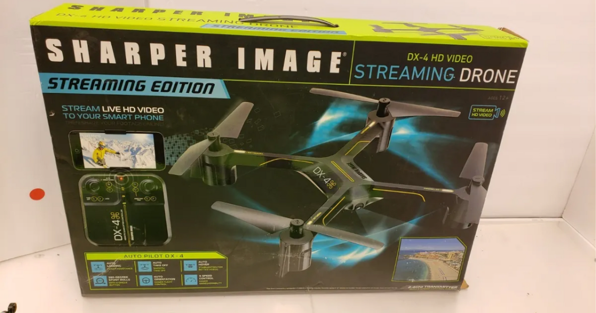 New Sharper Image DX4 HD Video Streaming Drone for 40 in Las Vegas