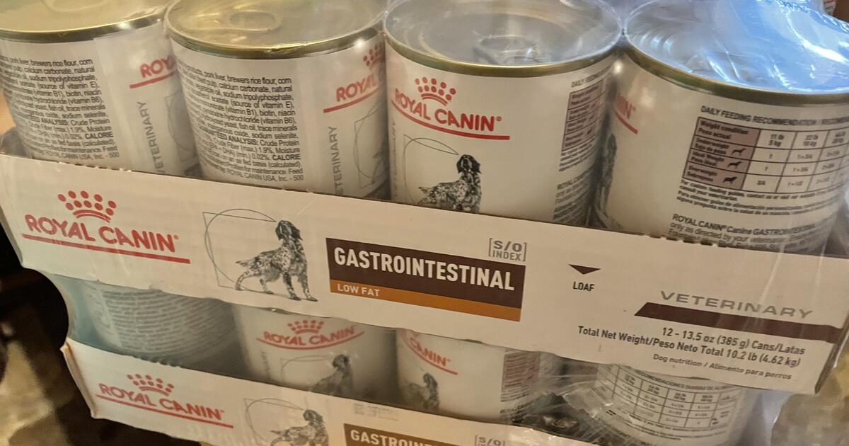 Royal Canin gastrointestinal canned dog foodPRESCRIPTION LOW FAT for