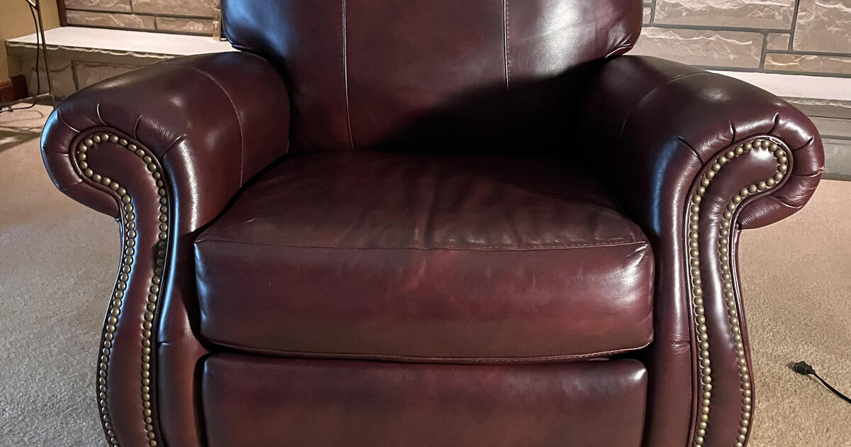 BradingtonYoung all leather recliner for 799 in Buffalo, NY For