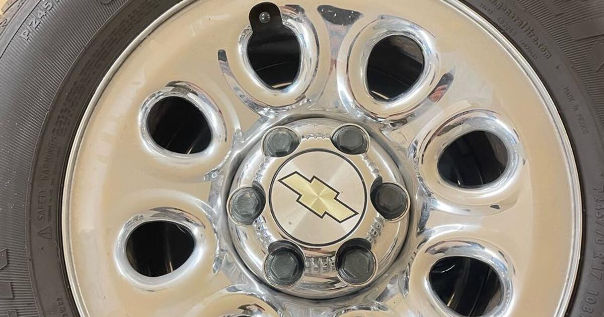 Tires and Wheels off Silverado 1500 for 350 in Greensboro, GA For